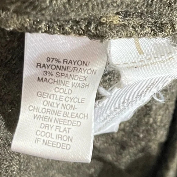 Lou & Grey Olive Green Long Sleeve Dress - Picture 7 of 8